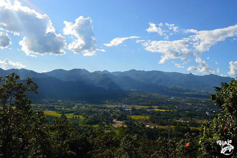 Vistas de las montañas de Pai, en Tailandia.