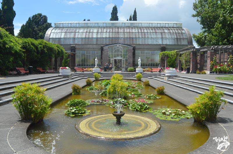 Jardin botánico de Auckland.