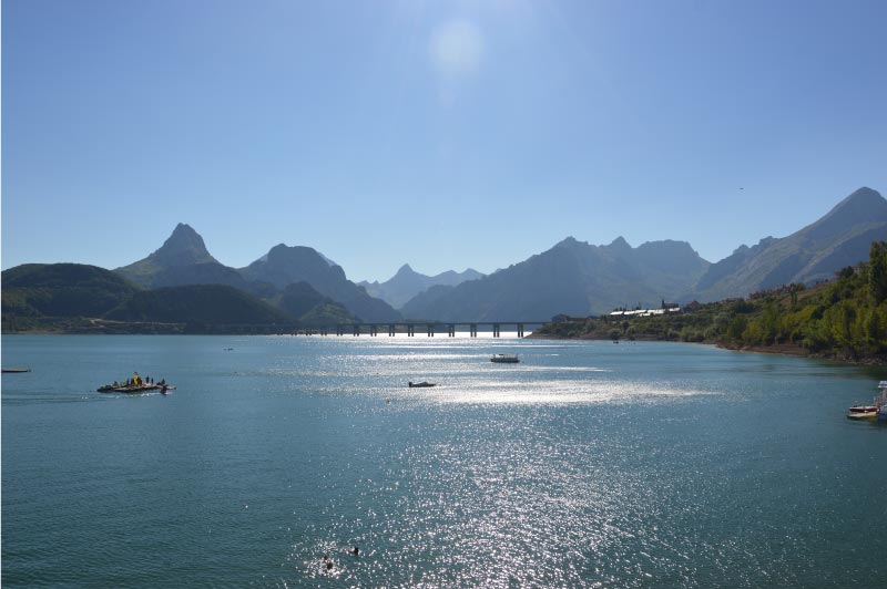 Embalse de Riaño, León.