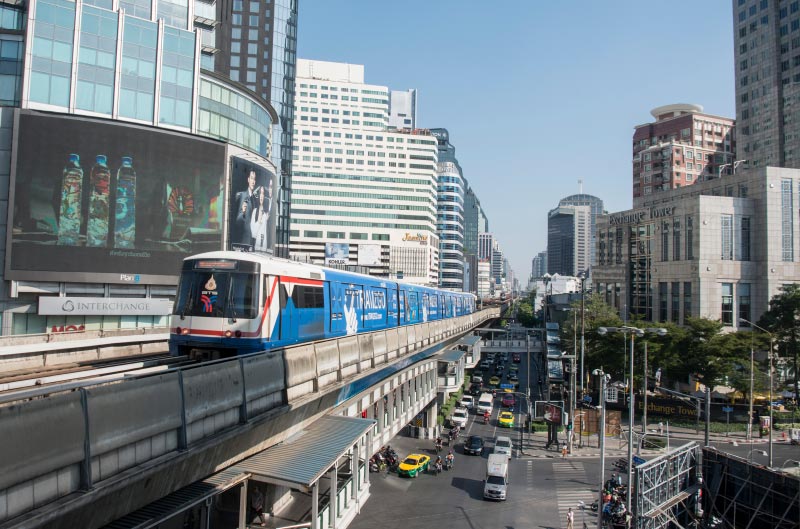 Skytrain-sukhumvit
