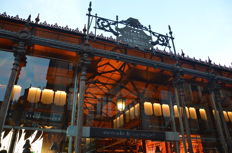 Mercado de San Miguel, Madrid.