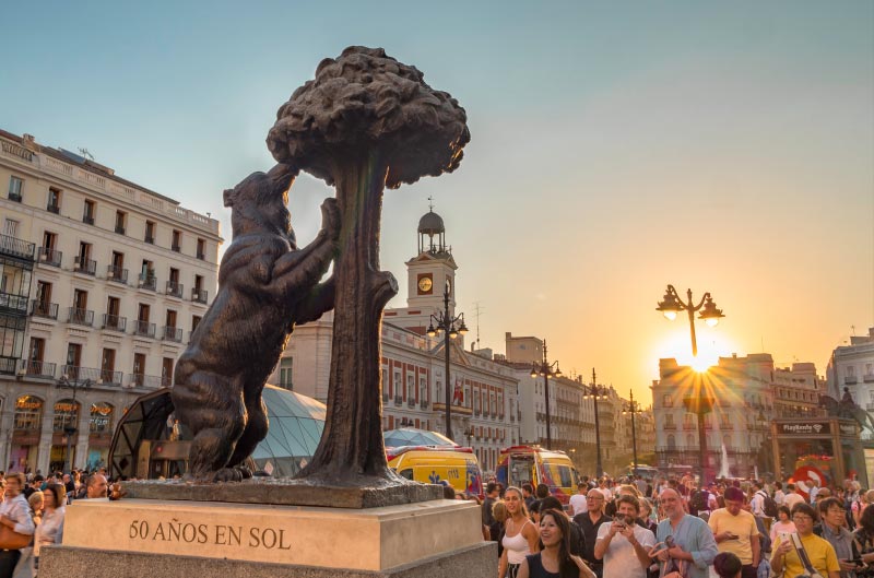 Puerta del Sol de Madrid, que ver gratis en Madrid