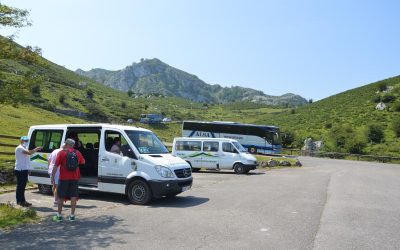 Acceso a los Lagos de Covadonga