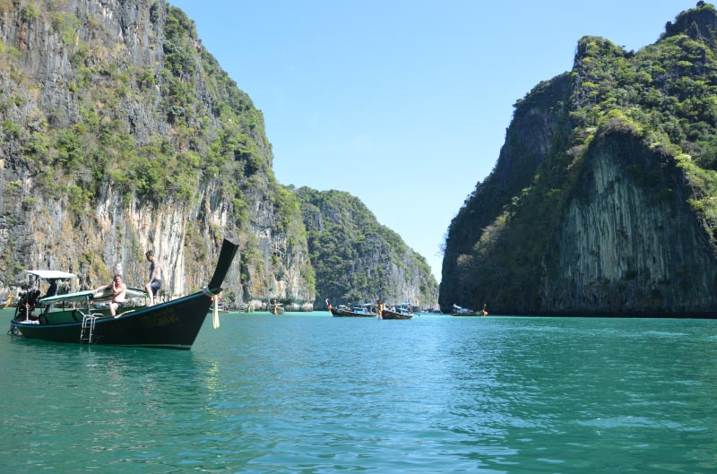 Pileh Lagoon, excursión por las islas Phi Phi.