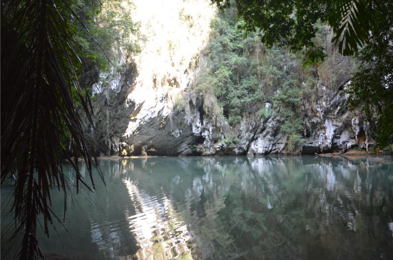 La laguna secreta de Railay.
