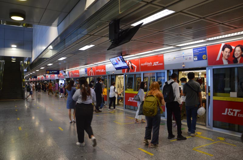 Metro de Bangkok, como moverse en transporte público.