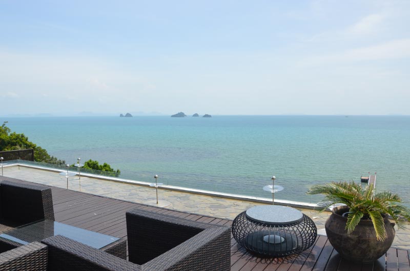 Air Bar con vistas en Koh Samui, hotel intercontinental.