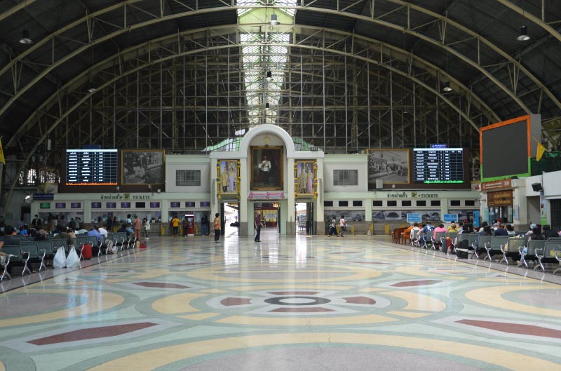 Estación de Hua Lamphong, en Bangkok