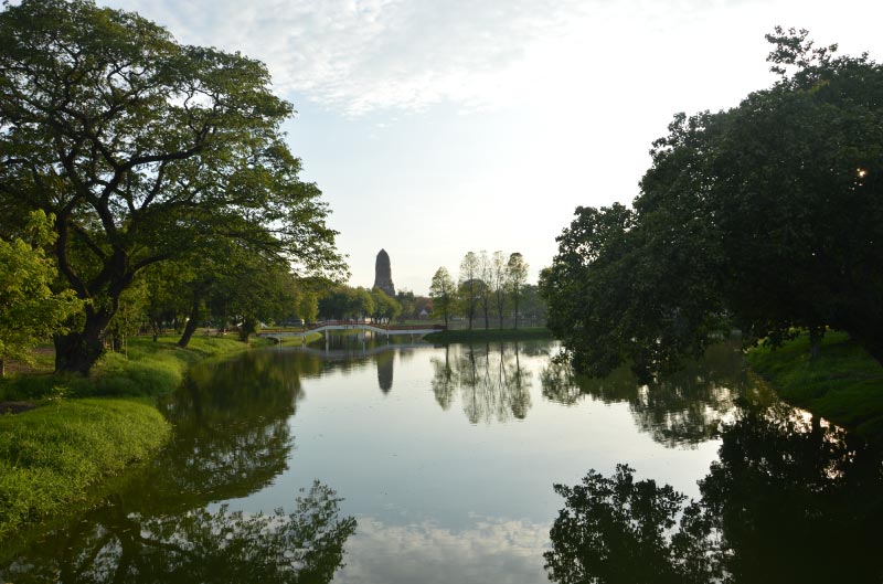 Bueng Phra Ram Park, parque que ver en Ayutthaya.