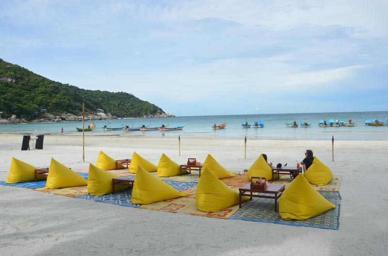 Haad Rin Beach, playa que ver en Koh Phangan.