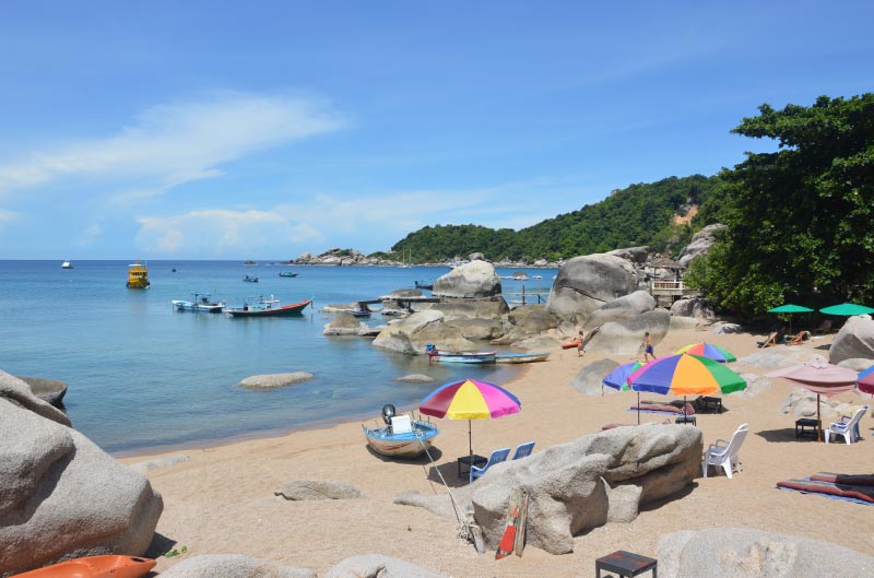 Playa de hin wong, que ver en koh tao.
