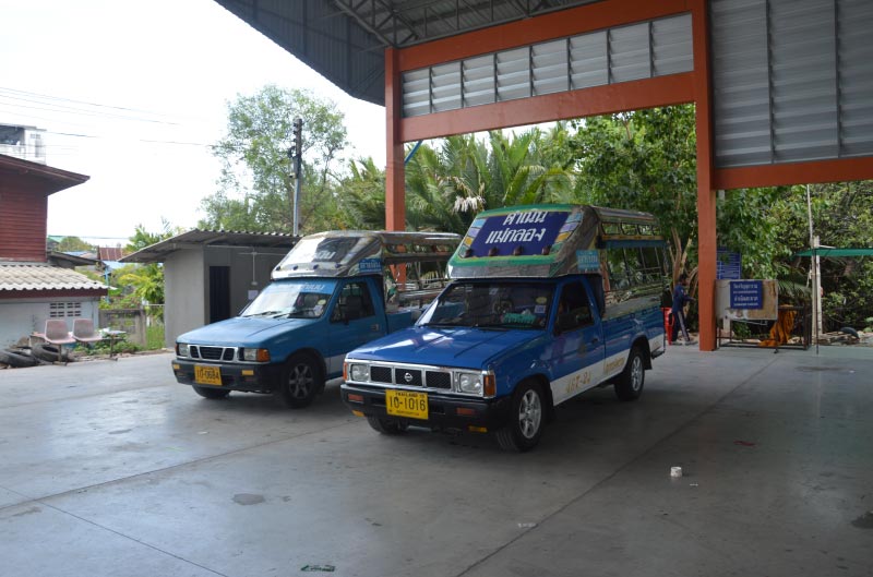 Taxis para ir de Mae Klong al Mercado Flotante