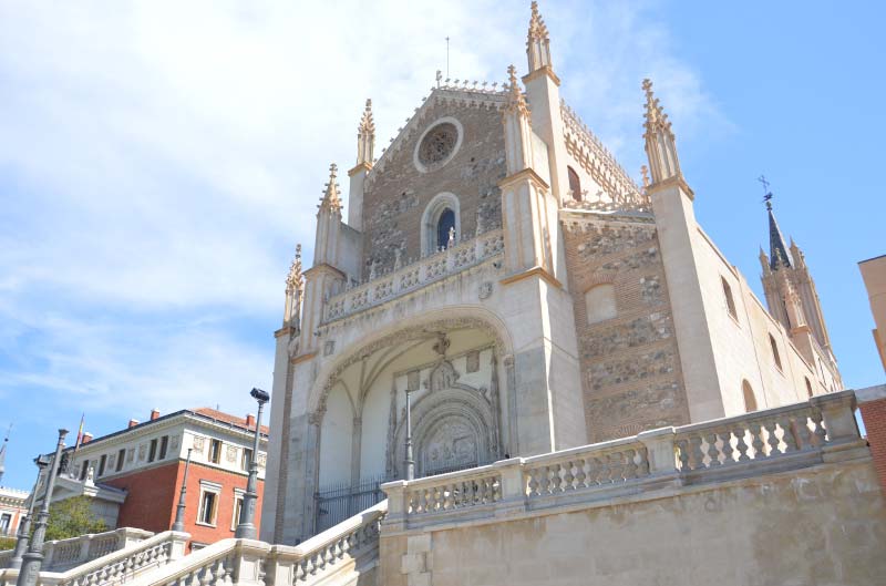 Iglesia de los Jerónimos en Madrid.