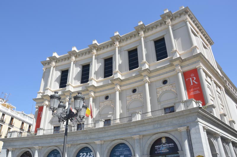 Teatro Real de Madrid.