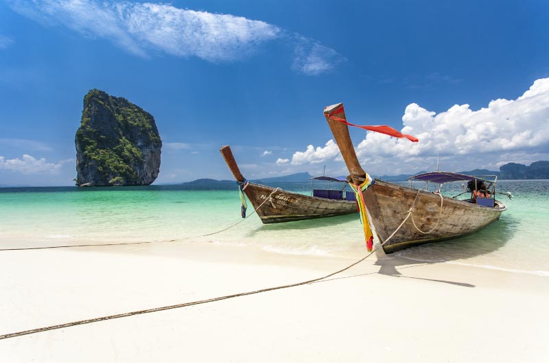 Como ir a Krabi, railay, transportes por Tailandia.