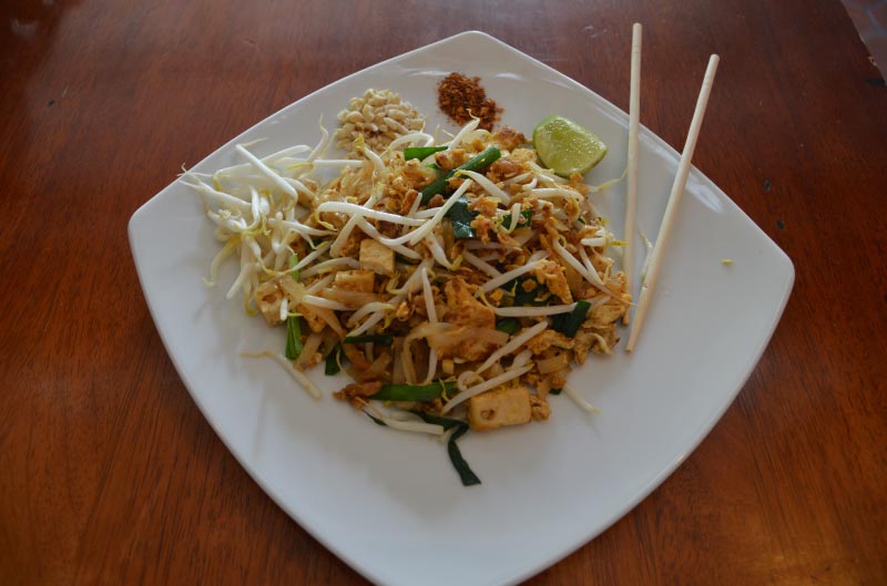 Pad thai, plato típico tailandia